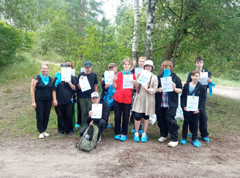 12 июля прошла экологическая акция "Вода России" в поселке Павлово