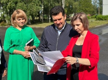 Рабочий визит в Путиловскую школу 