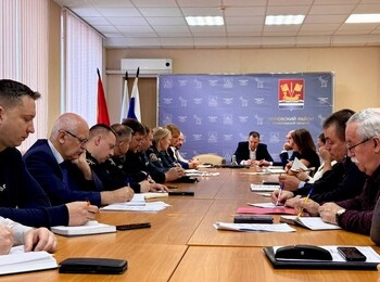 Заседание комиссии по предупреждению и ликвидации чрезвычайных ситуаций и обеспечению пожарной безопасности Кировского района