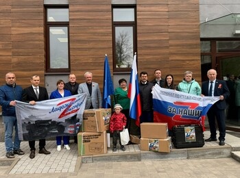 Фонд «За наших» передал технику семьям бойцов СВО в канун Дня Победы