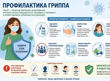 О профилактике осложнений гриппа